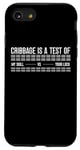 Coque pour iPhone SE (2020) / 7 / 8 Cribbage Lover Cribbage Jeu de société Champion Cribbage