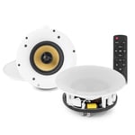 Power Dynamics 952.590 WCS50 WiFi/Bluetooth Ceiling Speaker Set 100W 5.25"