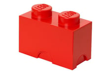 LEGO Storage Brick 2 - förvaringsbox - ljust röd