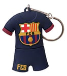 Futbol Club Barcelona FC Barcelone Pendrive 2.0 USB 8 Go Porte-clés en Forme de T-Shirt, Couleur Bleue, Produit Officiel (CyP Brands)