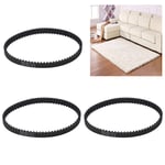 3Pcs Vacuum Cleaner Belt Standard Rubber Vacuum Belt For Bissell ProHeat 2X