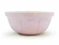 Jomafe Traditional Large Mixing Whisk Cake Bowl Pink 31cm Ceramic