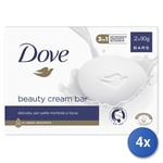 4x Dove Beauté Crème BAR Original