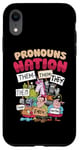 iPhone XR Pro Pronouns Nouns Trans Pride Equality - Queer Nonbinary Case