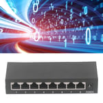 Hot 8 Port Gigabit PoE Switch Sturdy Metal Fanless Plug And Play Wall Mount Ethe