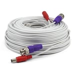 Swann HD Video & Power Coaxial Cable 30m BNC for DVR Security Cameras & Systems