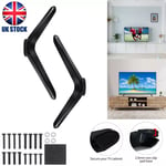 2Pcs Universal TV Stand Base Legs Mount Pedestal Feet Stand for 32-55 Inch TV