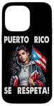 iPhone 14 Pro Max Puerto Rico Se Respeta Boricua Queen PR Flag Protest Case