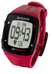 Sigma Sport Wearable iD.RUN HR rouge, GPS-based running watch, wrist based heart rate, activity tracker