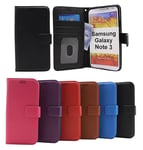 New Standcase Wallet Samsung Galaxy Note 3 (n9005) (Svart)