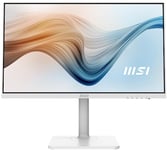 MSI Modern MD2412PW Écran Bureautique 23.8" Full HD - Dalle IPS 1920x1080, 100Hz, Confort Oculaire, Montage VESA, Haut-Parleurs Intégrés, Display Kit, Réglable 4 Directions - HDMI 1.4b, USB Type-C