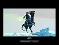 Komar Poster d'art Mural, 40cm x 30cm, Star Wars Classique RMQ Hoth Tauntaun