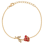 Disney Armband Ros Guld/Röd- BS00039CZWL