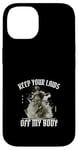 Coque pour iPhone 14 Statue Keep Your Laws Off My Body (ne Mettez Pas Vos Lois