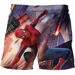 Barn Pojkar Marvel Spiderman Badshorts Strandkläder Surf Present B B 120 cm