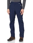 Regatta Mens Highton Stretch Waterproof Overtrousers (Short) Navy