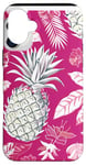 Coque pour iPhone 16 Plus Festive Tropical Ananas Coque de téléphone Motif Noël