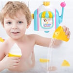 Baby Foam Cone Factory Ice Creams Maker Bubble Machine Bath Toys Bathtub Toy