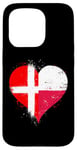 iPhone 15 Pro Half Polish Half Danish A Cool Heart Flag for Poland Denmark Case