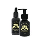 Beard Monkey Kit Oil 50ml & shampoo 100ml(Oud / saffron)