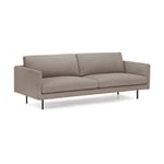 Adea Basel soffa 220 cm Siru 97 sand-svarta ben