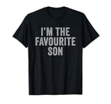 I'm The Favourite Son Funny Siblings Family Matching Vintage T-Shirt