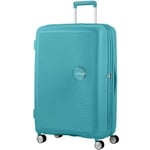 American Tourister Soundbox Stor 77 cm på 4 hjul - Expanderbar - Turkos