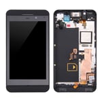 Ipartsbuy Lcd Écran + Écran Tactile Digitizer Assemblée Avec Cadre Pour Blackberry Z10 4g (Blanc)