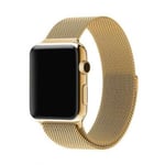 Apple Watch 42 / 44 mm Milanese Loop Armband -  Guld (Färg: Guld)