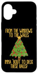 Coque pour iPhone 16 Plus From The Window To The Wall Poème de Noël avec citation de Noël