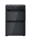 Hotpoint Hdm67G0Ccb Gas Double Freestanding Cooker