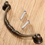 Classical Furniture Pull Ring Handle Jewelry Box Cupboard Cabinet Knob Vintage