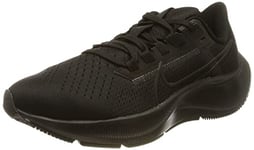 Nike Women's WMNS AIR Zoom Pegasus 38 Running Shoe, Black/Black-Anthracite-Volt, 5.5 UK