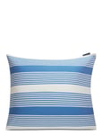 Blue/White Striped Cotton Sateen Pillowcase Blue Lexington Home