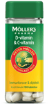 Möller's Pharma D-vitamin & C-vitamin 100 stk