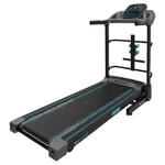 Cecotec Tapis de Course Pliable DrumFit WayHome 1700 Sprint. 900 W, 1-17 km/h, 12 programmes, Panneau LCD, Surface de Course de 130x44 cm avec Amorti, Inclinaison Manuelle, Connexion Mini Jack