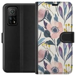 Xiaomi Mi 10T Pro 5G Sort Lommebokdeksel Blomsterglädje