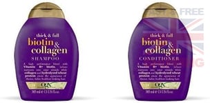 Ogx Biotin and Collagen Shampoo and Conditioner Set