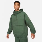 Nike Sportswear Unlined Half Zip Anorak Sz M Galactic Jade New DA0011 337