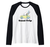 Peanuts Road Trip Snoopy And Woodstock Raglan Baseball Tee