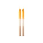 like. by Villeroy & Boch Like Home bougie longue Apricot et Clay, 2 x 23 cm, 2 pièces, multicolore