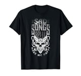 Emoticon Sad Songs Make Me Happy Emocore Aesthetic T-Shirt