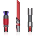 Kit de nettoyage minutieux pour aspirateur DYSON - Accessoires d'appareils - Poids 0,39 kg - Couleur rouge