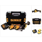 Dcs 369 M2 Scie sabre sans fil 18V + 2x Batteries 4,0 Ah + Chargeur + tstak - Dewalt