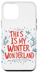 Coque pour iPhone 12 mini C'est mon pays des merveilles de l'hiver