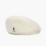 Kangol Wool 504 Flat Cap Herr & Dam Casual Ullberätt Hatt Vinter Newsboy Caps White L