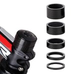 DAUERHAFT Bicycle Headset Spacer Lightweight Headset Washer Adjustable Carbon Fiber Headset Spacer,for Mountain Bike