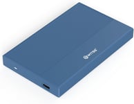 Boîtier Externe pour Disque Dur SATA 2,5"" Pouces, Adaptateur SSD/HDD vers USB 3.0, Station d'accueil du Disque Dur, Supporte Windows Mac OS Linux, câble USB Inclus (EC-UASP) (Bleu)