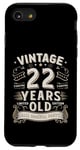 Coque pour iPhone SE (2020) / 7 / 8 Vintage Legend 22 Years Old Limited Edition Men Women Bday