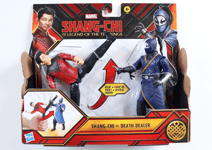 Marvel SHANG-CHI vs. DEATH DEALER 6" Figure Hasbro Box Set (Kick Action) - NEW